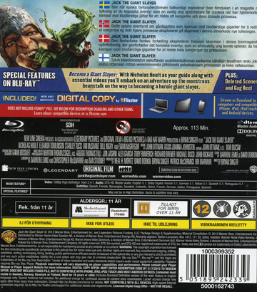 Jack the Giant Slayer (Blu-ray) (Begagnad) - 2