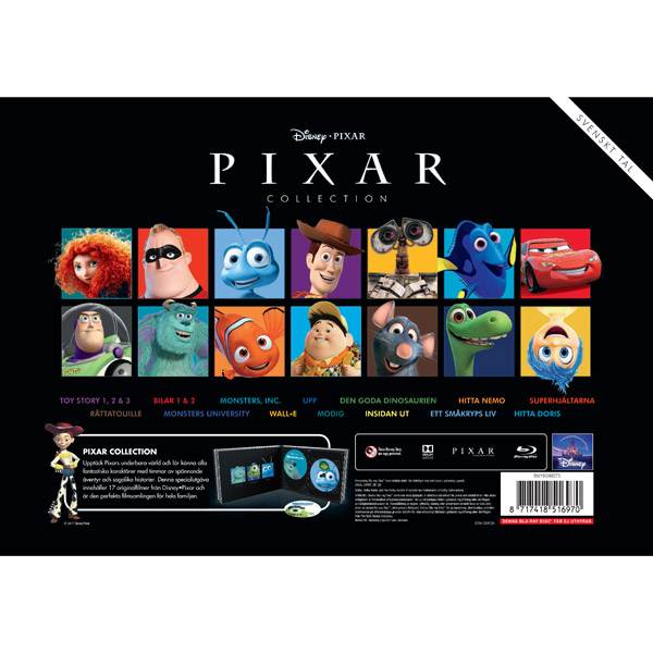 Pixar Collection 2017 (Blu-ray) (17-disc) - 2