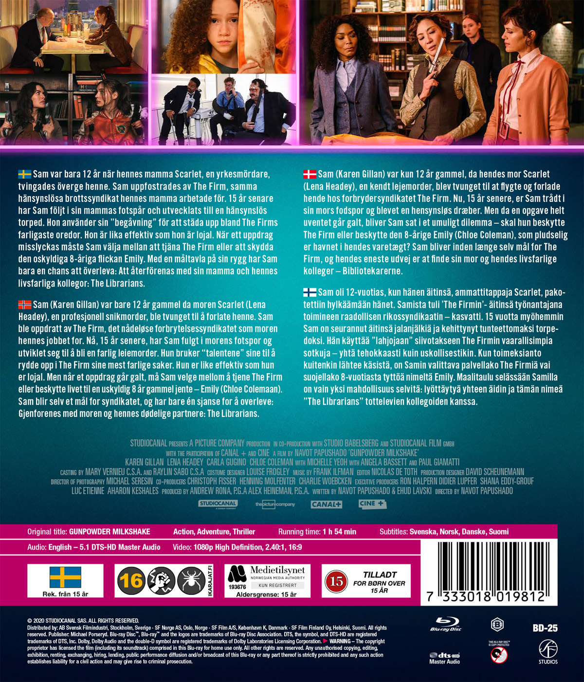 Gunpowder Milkshake (Blu-ray) - 2