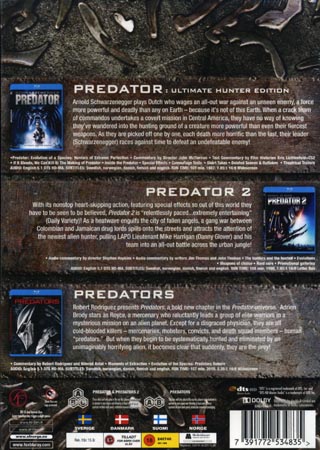 Predator Trilogy - Special Edition Mask Box (3-disc) (Blu-ray) - 2
