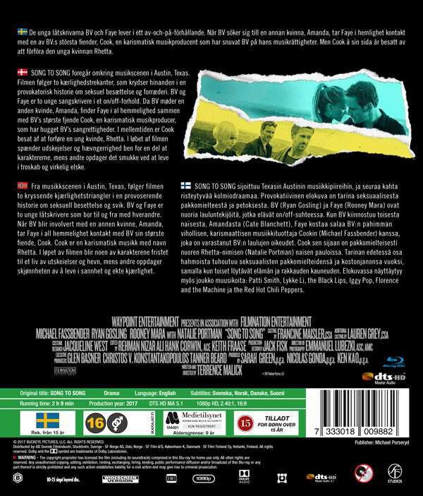 Song To Song (Blu-ray) - 2