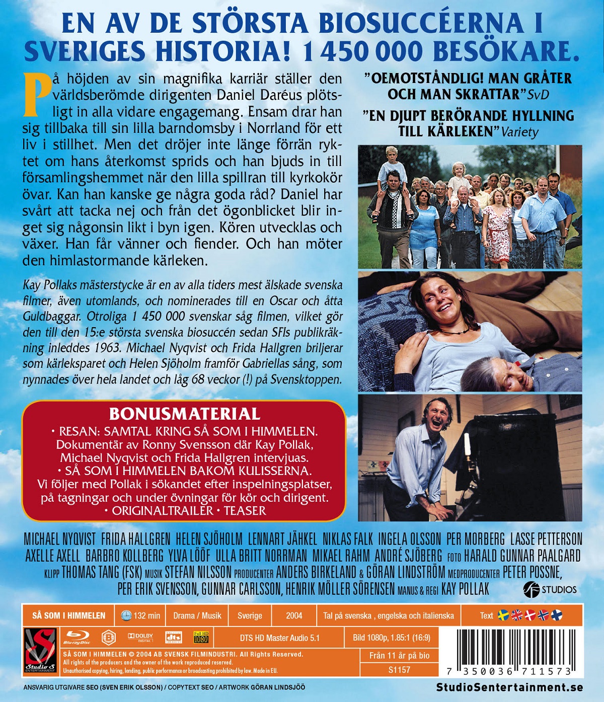 Så Som i Himmelen (Blu-ray) - 2