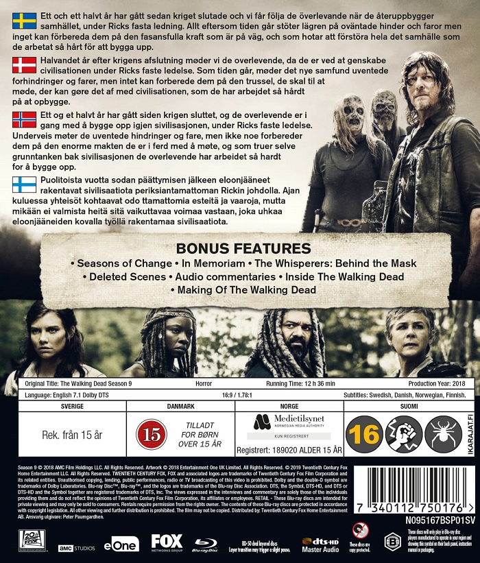 Walking Dead - Säsong 9 (Blu-ray) - 2
