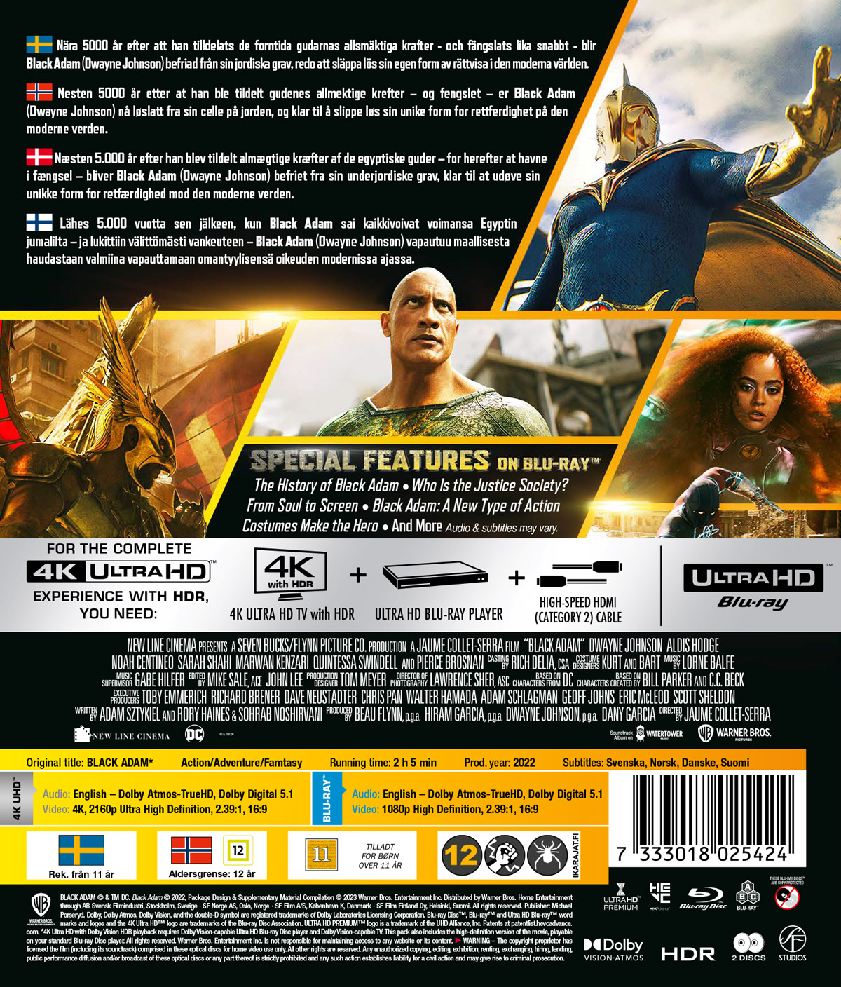 Black Adam (4K Ultra HD + Blu-ray) - 2