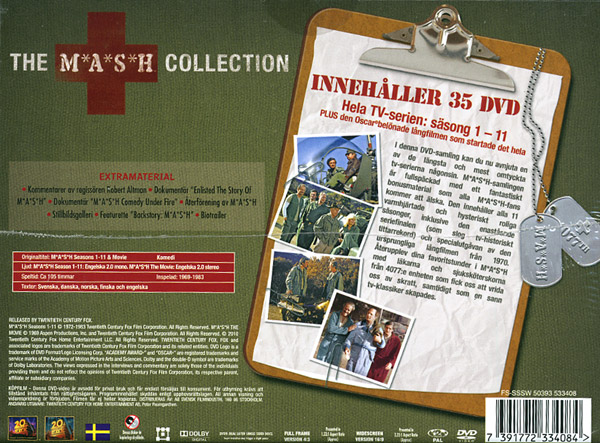 M*A*S*H - Säsong 1-11 + Filmen - 2