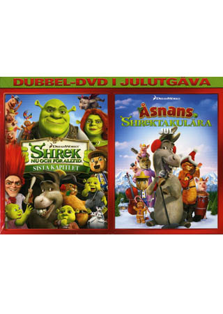 Shrek 4 - Nu Och För Alltid / Åsnans Shrektakulära Jul (2-disc)