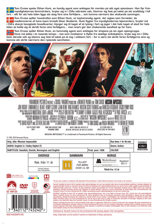 Mission: Impossible (New Line Look) - 2