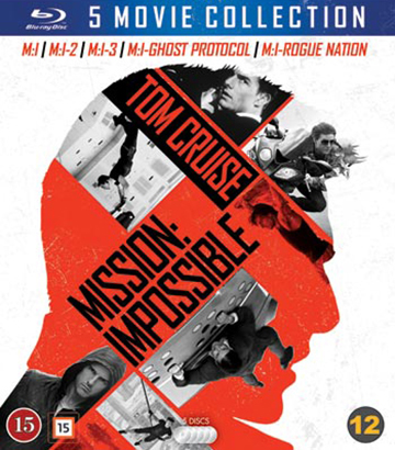 Mission: Impossible 1-5 Movie Collection (5-disc) (Blu-ray)