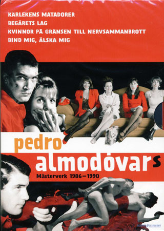 Pedro Almodóvars Mästerverk 1986-1990 (4-disc)