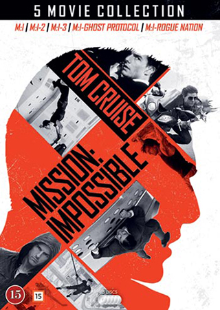 Mission: Impossible 1-5 Movie Collection (5-disc)