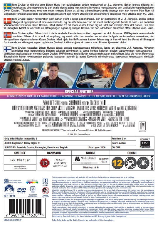 Mission: Impossible III (New Line Look) - 2