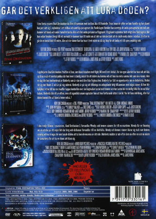 Final Destination 1-3 - Thrill-ogi (3-disc) - 2