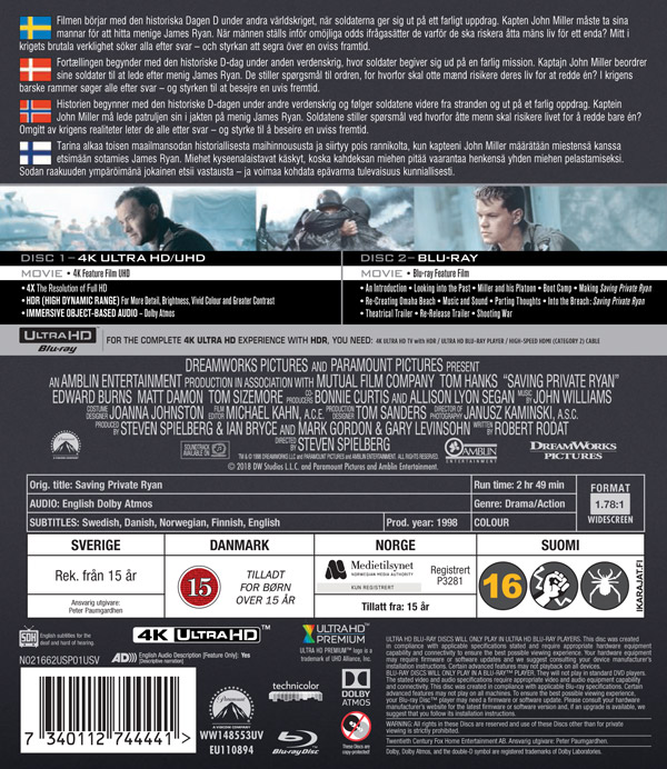 Saving Private Ryan (4K Ultra HD Blu-ray) - 2
