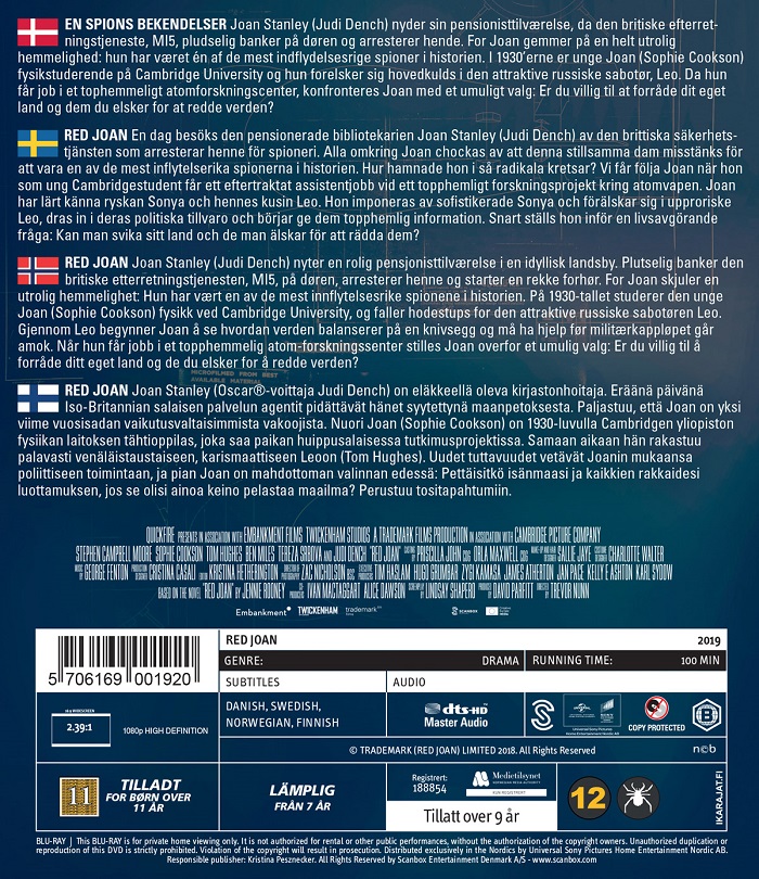 Red Joan (Blu-ray) - 2
