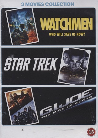 Watchmen / Star Trek / G.I. Joe - The Rise of Cobra (3-disc)
