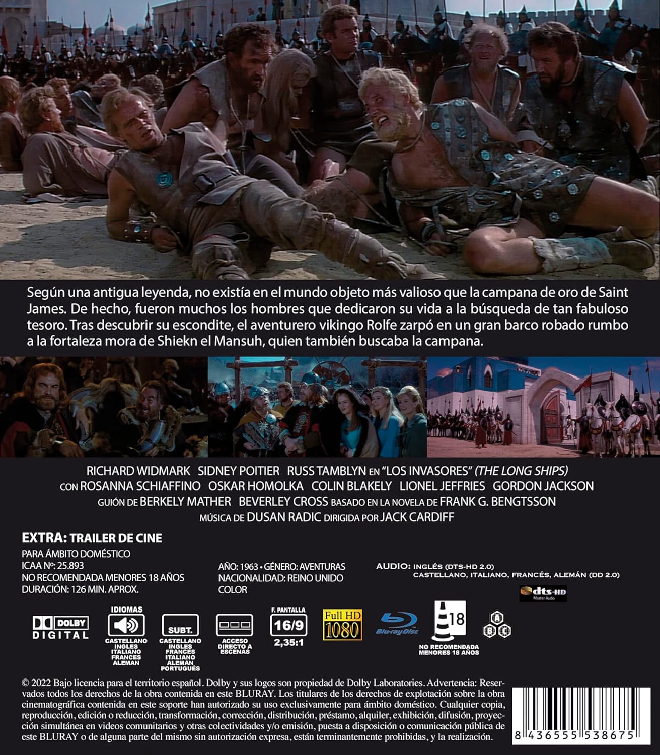 Long Ships (ej svensk text) (Blu-ray) - 2