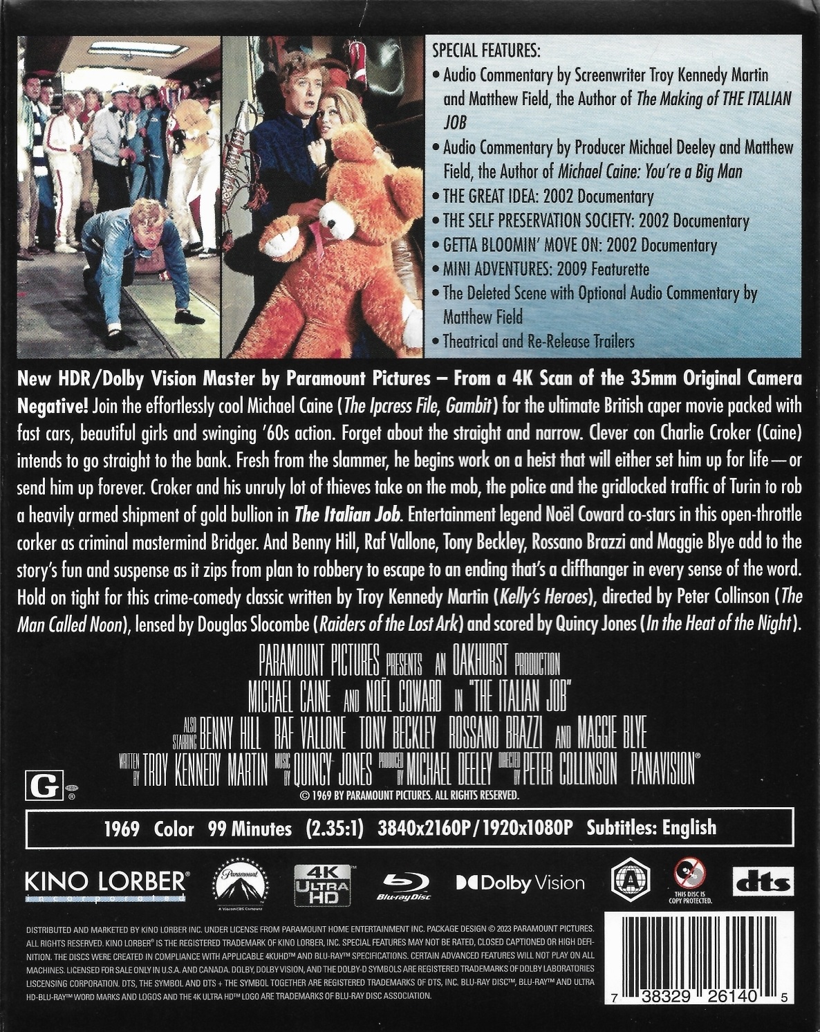 Italian Job (ej svensk text) (4K Ultra HD + Blu-ray) - 2