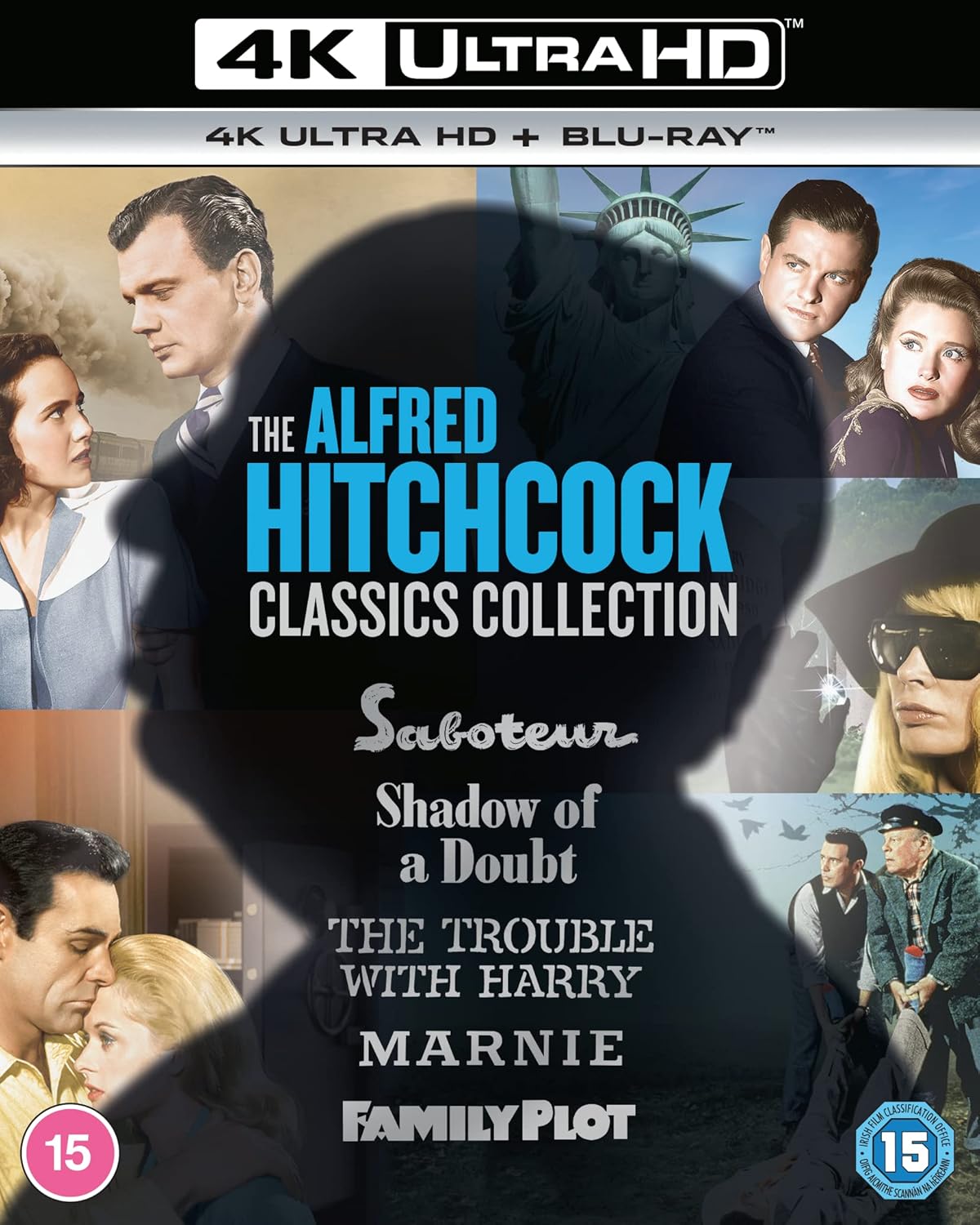 The Alfred Hitchcock Classics Collection (4K Ultra HD + Blu-ray)