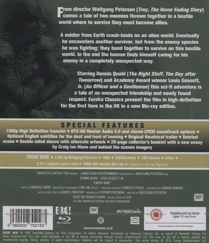 Enemy Mine (ej svensk text) (Blu-ray) - 2