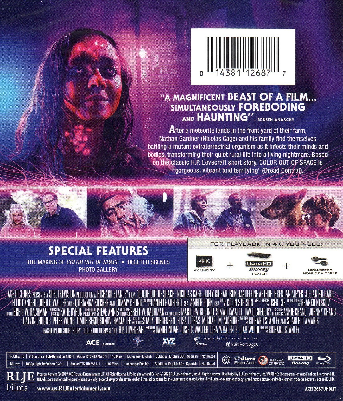 Color Out of Space (ej svensk text) (4K Ultra HD + Blu-ray) - 2