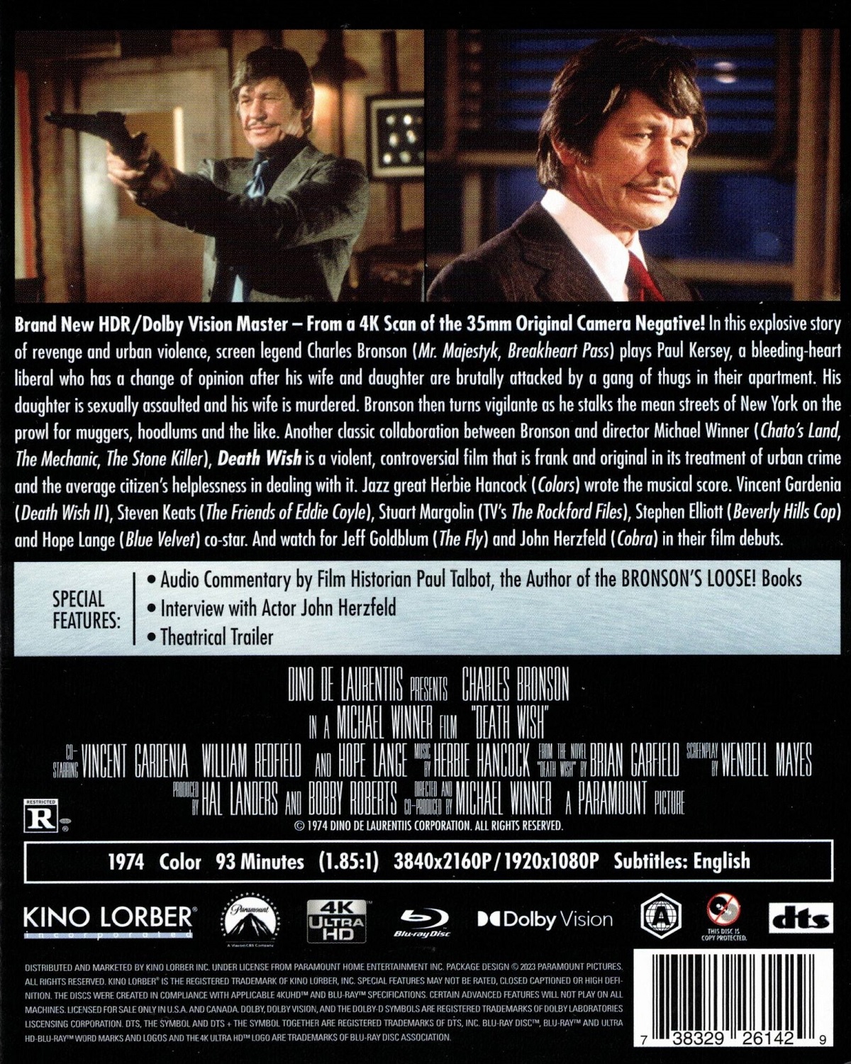 Death Wish (ej svensk text) (4K Ultra HD) - 2