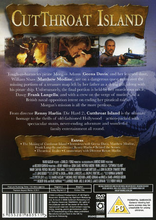 Cutthroat Island (ej svensk text) - 2