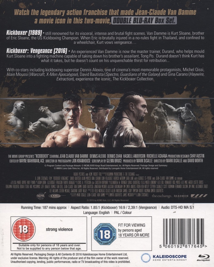 The Kickboxer Collection (ej svensk text) (Blu-ray) - 2
