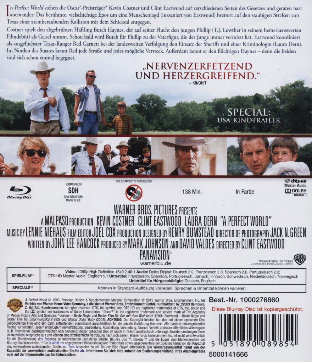 A Perfect World (Blu-ray) - 2
