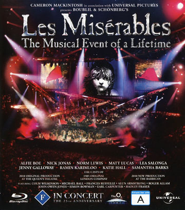 Les Misérables In Concert 2010 (Blu-ray)