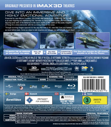 IMAX 3D - Dolphins And Whales - Tribes of the Ocean (Real 3D + Blu-ray) - 2