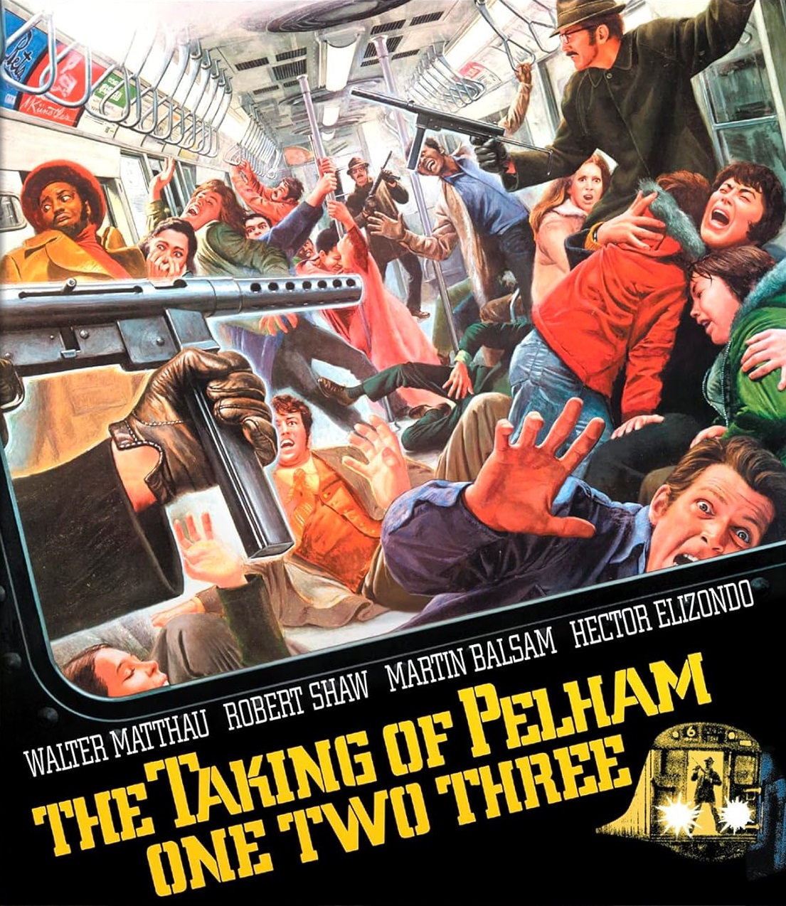 Taking of Pelham One Two Tree (ej svensk text) (4K Ultra HD + Blu-ray)