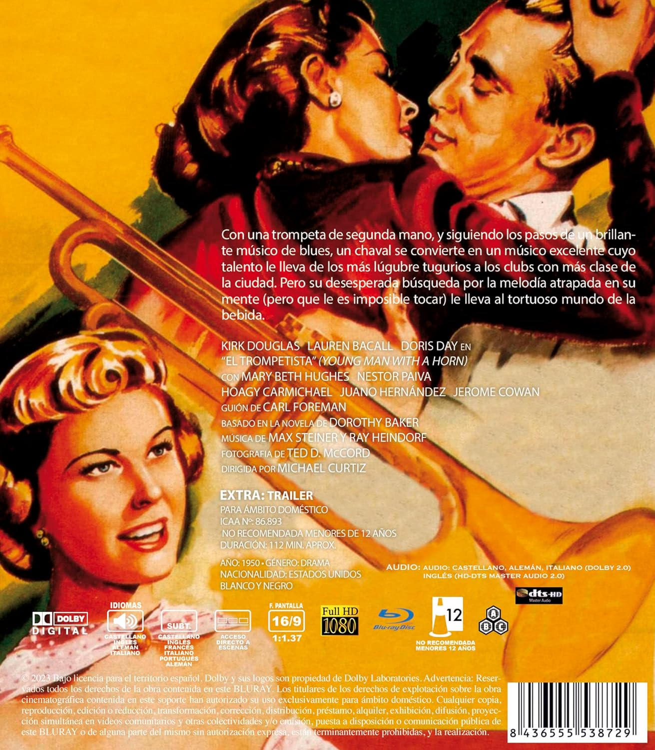 Young Man With A Horn (ej svensk text) (Blu-ray) - 2