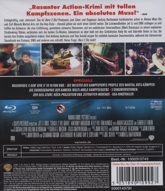 Cradle 2 the Grave (Blu-ray) - 2