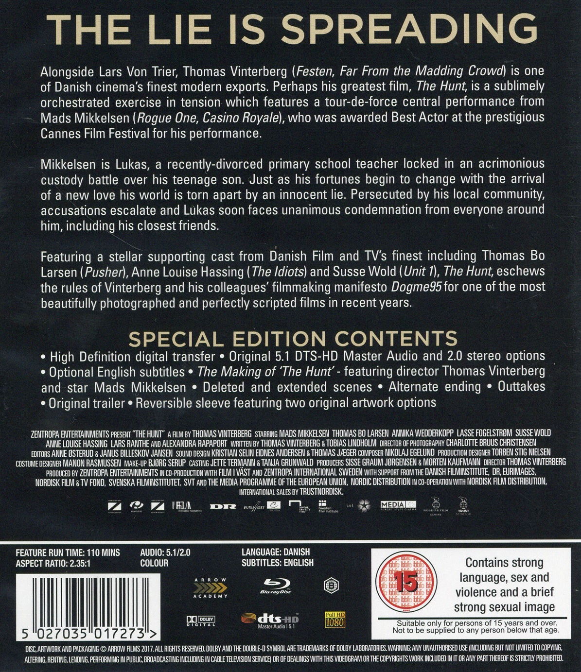 Jakten (ej svensk text) (Blu-ray) - 2