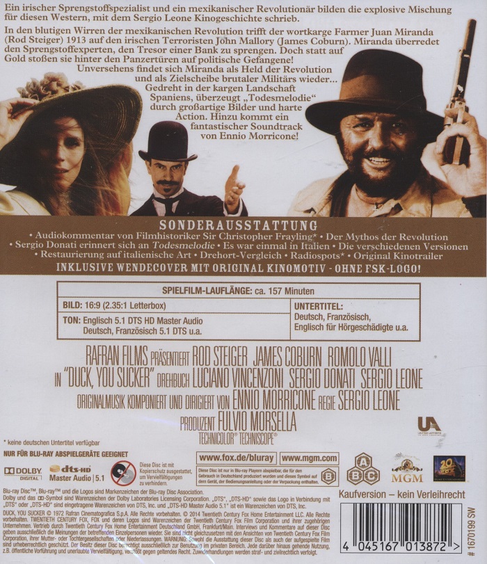 A Fistful of Dynamite (ej svensk text) (Blu-ray) - 2