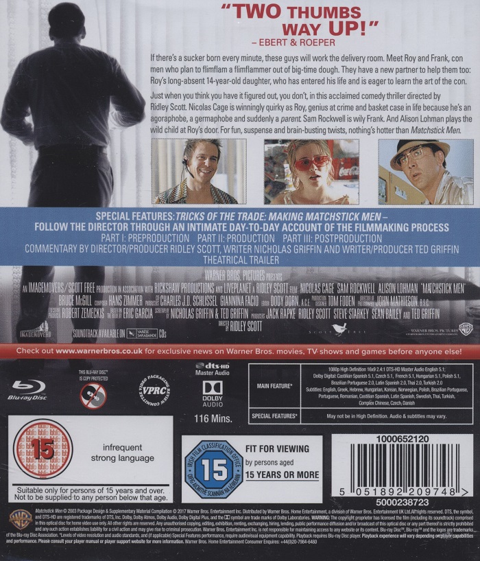 Matchstick Men (Blu-ray) - 2
