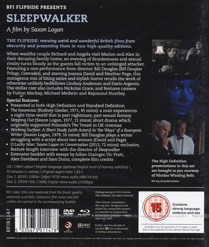 Sleepwalker (ej svensk text) (Blu-ray + DVD) - 2