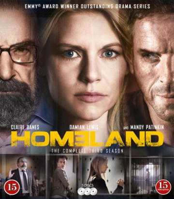 Homeland - Säsong 3 (Blu-ray)