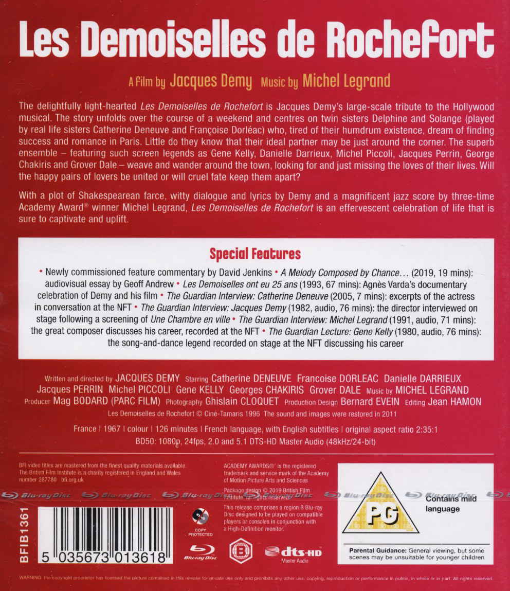 Young Girls of Rochefort (ej svensk text) (Blu-ray) - 2