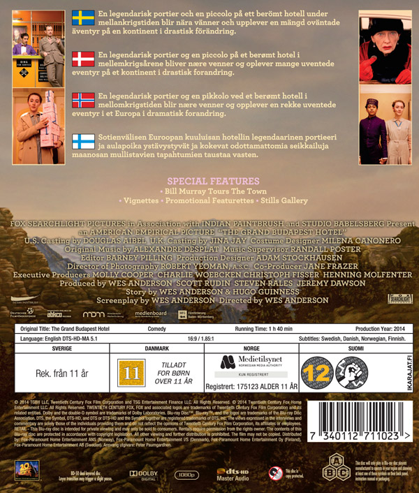 The Grand Budapest Hotel (Blu-ray) - 2