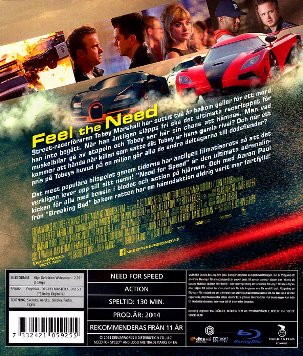 Need For Speed (Blu-ray) - 2