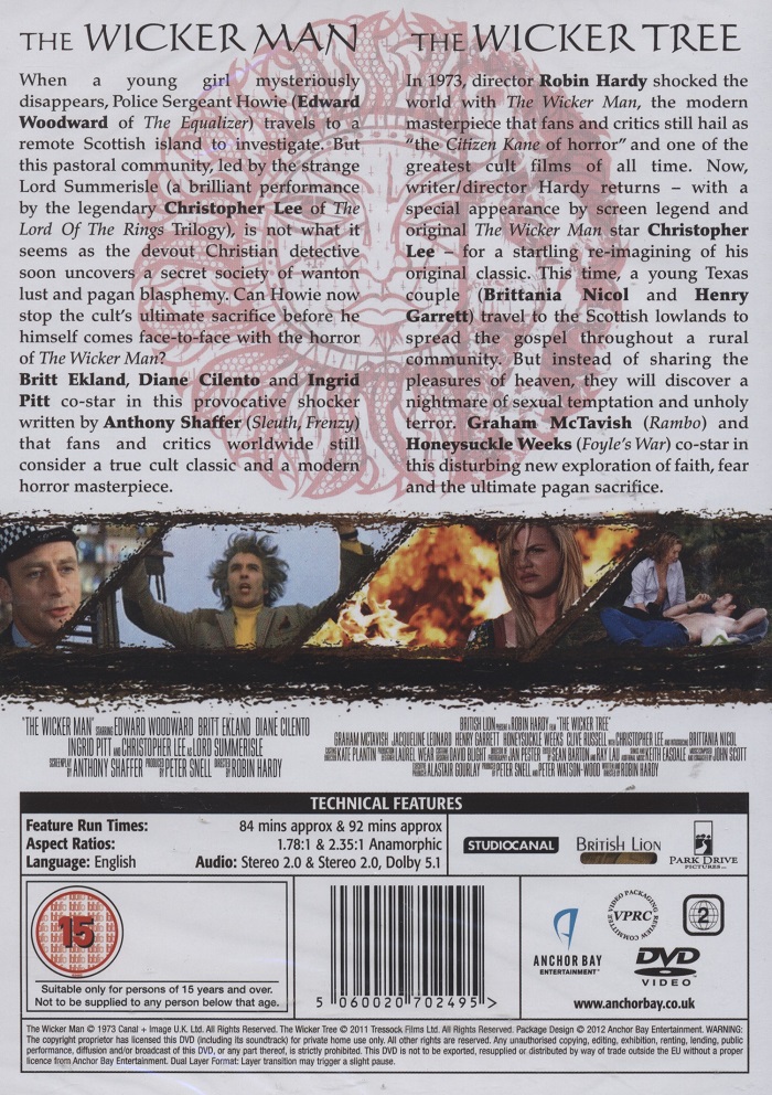 Wicker Man / Wicker Tree (ej svensk text) - 2