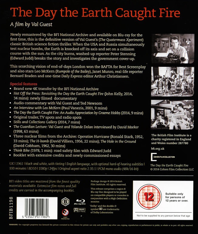 Day The Earth Caught Fire (ej svensk text) (Blu-ray) - 2