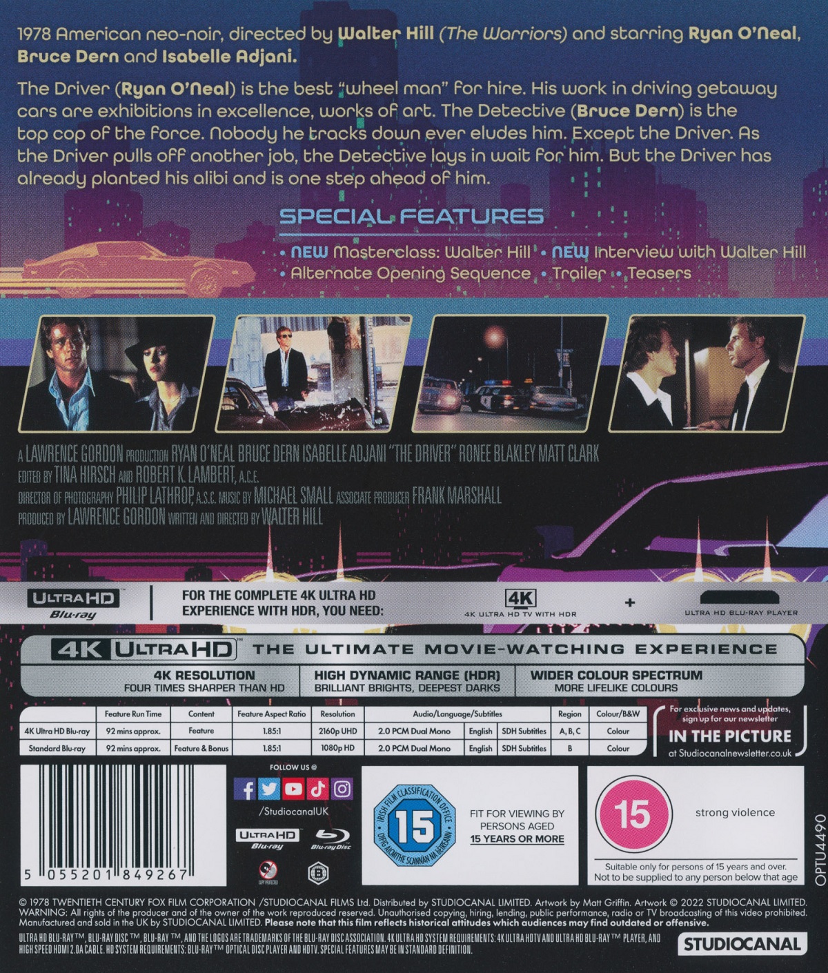 Driver (ej svensk text) (4K Ultra HD + Blu-ray) - 2