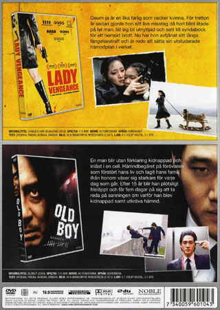 Lady Vengeance / Old Boy - Hämnden (2-disc) - 2