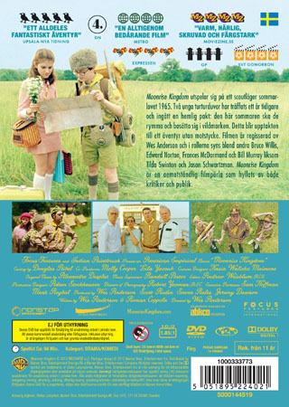 Moonrise Kingdom (Norskt omslag) - 2