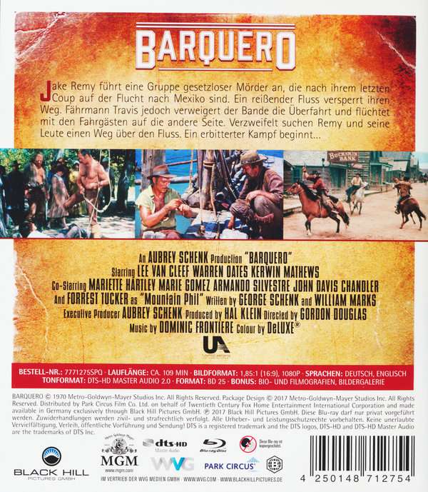 Barquero (ej svensk text) (Blu-ray) - 2