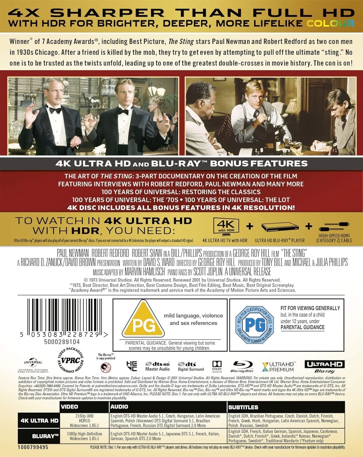 The Sting (4K Ultra HD + Blu-ray) - 2