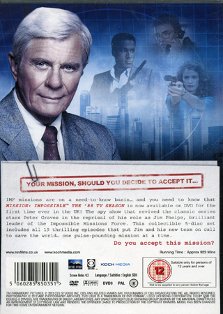 Mission: Impossible - The '88 Tv Season (5-disc) (ej svensk text) - 2