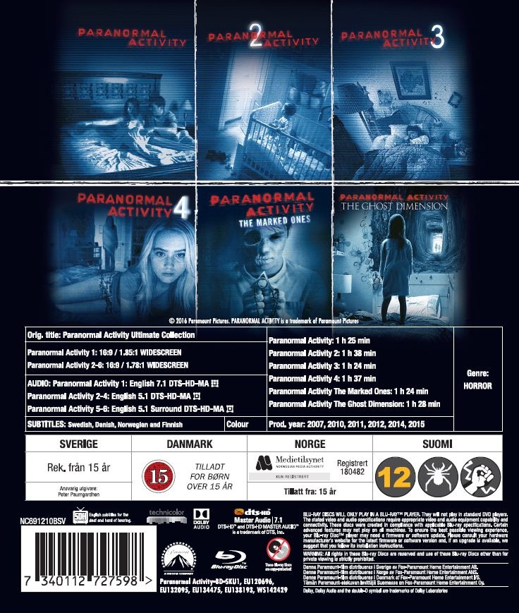 Paranormal Activity - The Ultimate Collection (Blu-ray) - 2